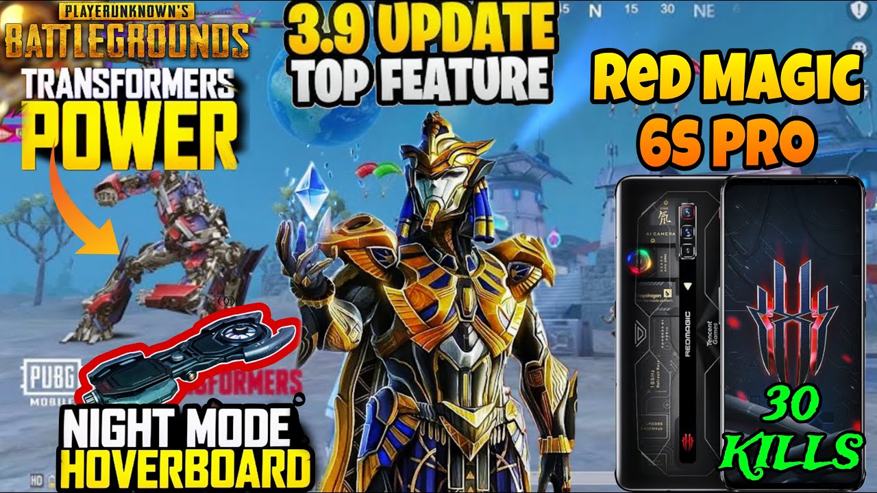 red magic 6s pro pubg test 3.9 update 🥵🔥 | redmagic 6s pro PUBG/BGMI test | 90fps test | graphics.