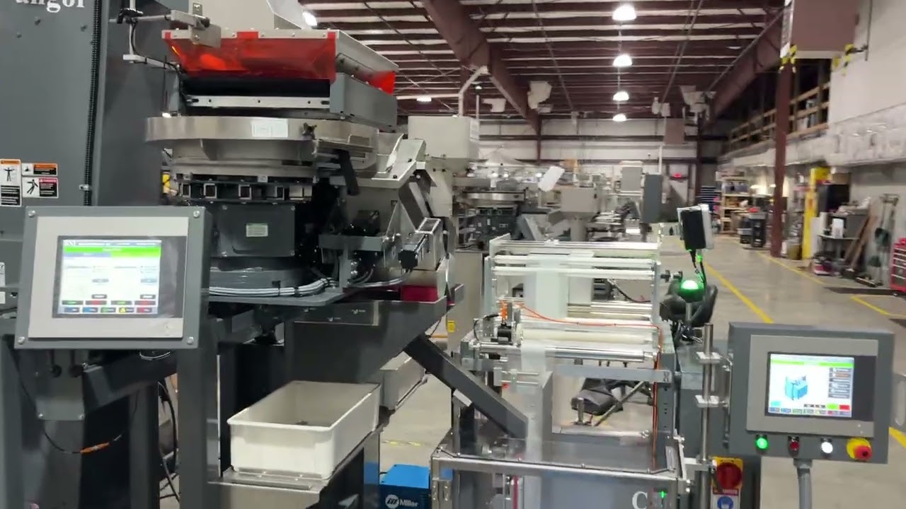 C295 Bagger with Dual BMIV Counters & Floor level hopper