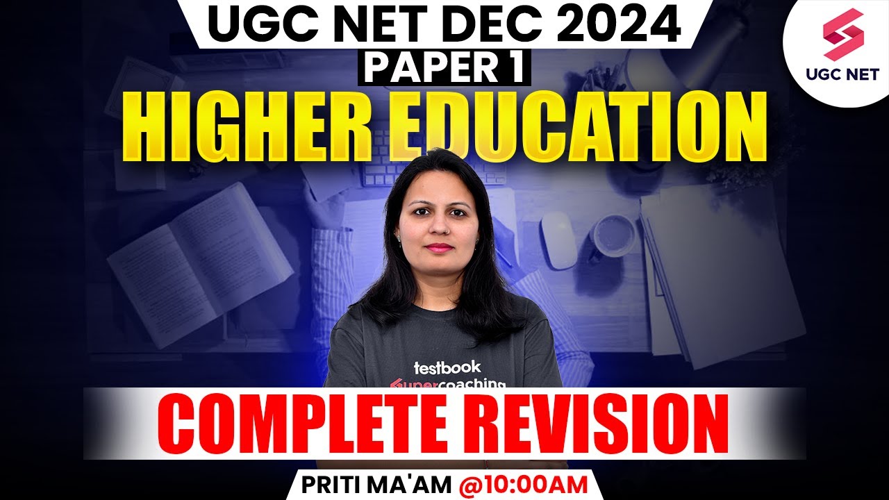 Higher Education UGC NET 2024 | UGC NET Paper 1 Marathon By Priti | Higher Education System UGC NET
