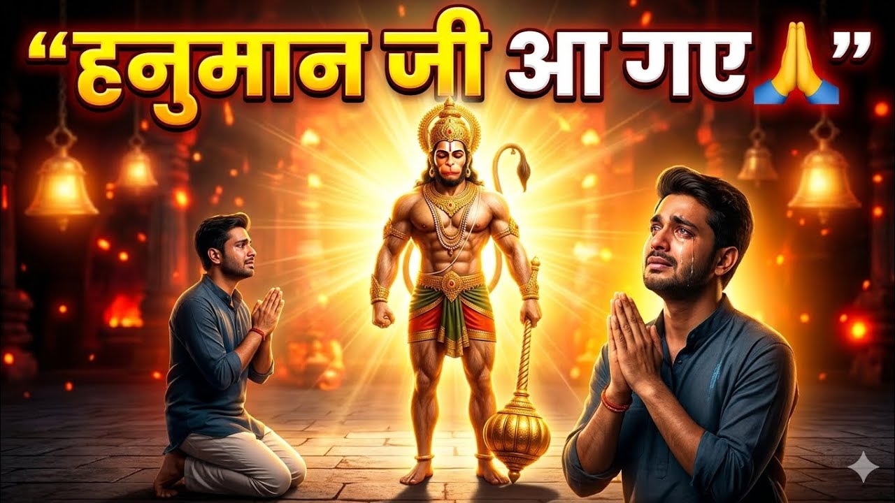 सुनते ही रो पड़ोगे 😢🙏 सबसे दिल छू लेने वाला हनुमान भजन | Mere Dil Me Baste Hanuman | Bhakti Song”