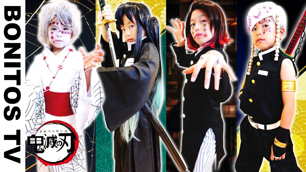 【鬼滅の刃】コスプレ やってみた！ 魘夢 累 無一郎 宇髄 下弦の鬼チャレンジ Cosplay Kimetsu no Yaiba  Demon Slayer  #5♥ -Bonitos TV- ♥