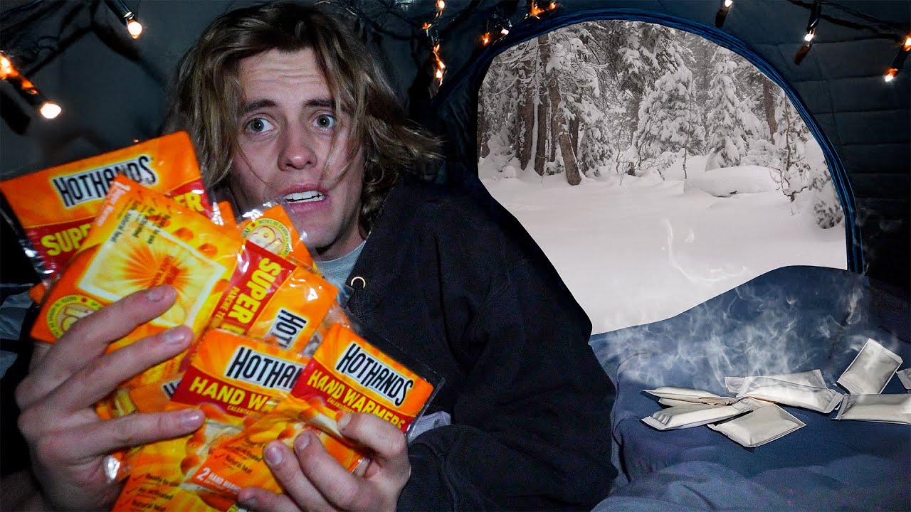Solo Truck Camping in -10° W/ Hand Warmers (gone wrong)