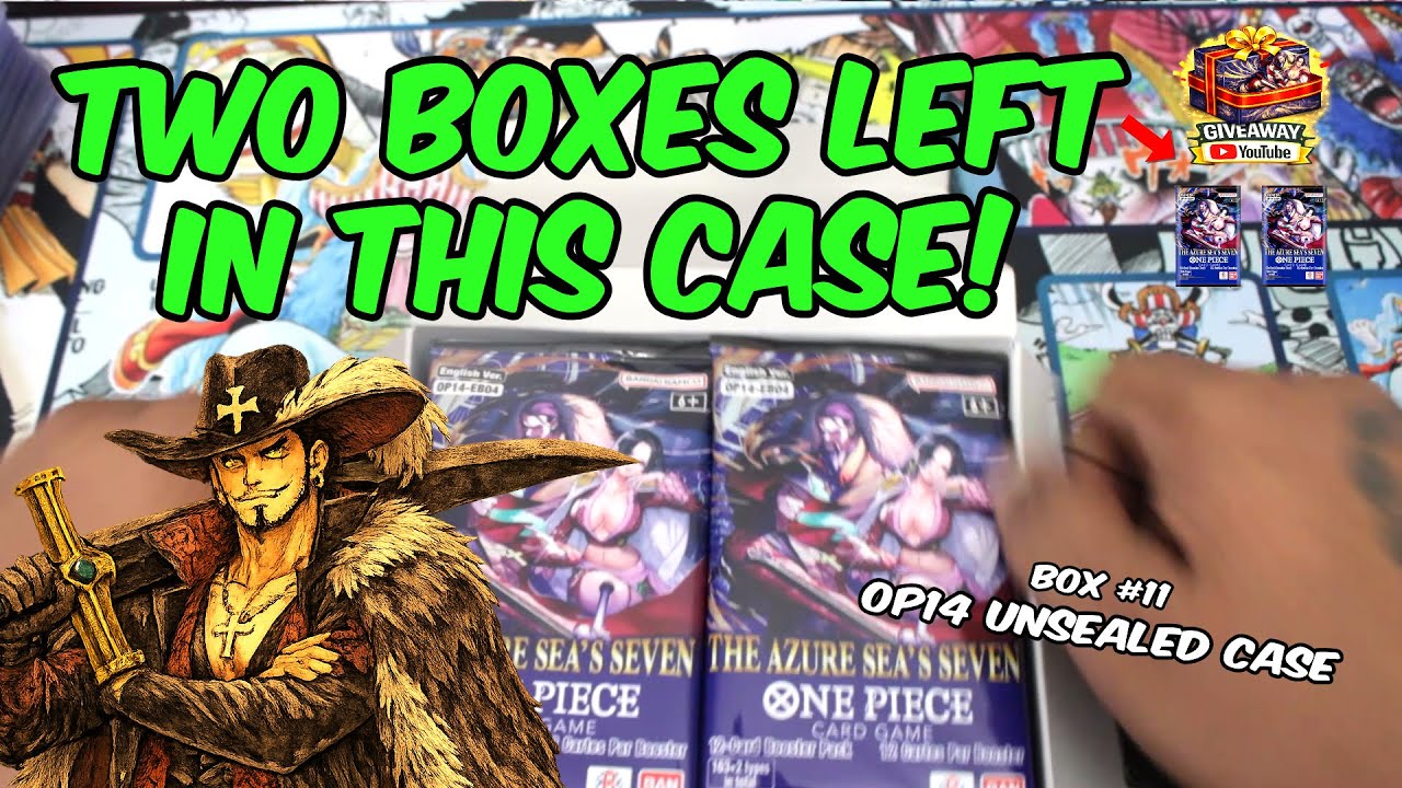 Only Two Boxes left In Our 11th Azure Sea's Seven Booster Box | Part 11