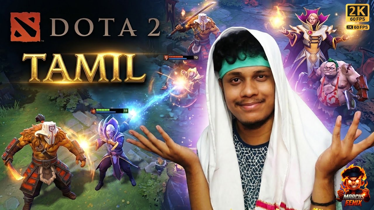 Dota 2 Tamil Live 💥 Epic Team Fights & Ranked Chaos! | Marcus Fenix Gaming