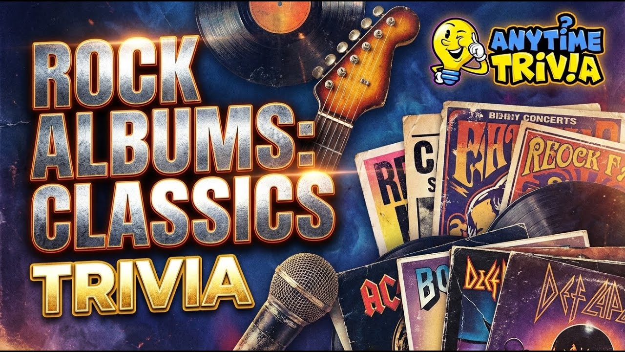 Rock Albums: Classics Quiz Challenge! Can You Ace These 10 Mind-Blowing Questions?