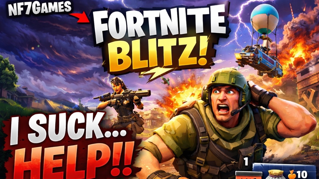 I suck help|fortnite blitz