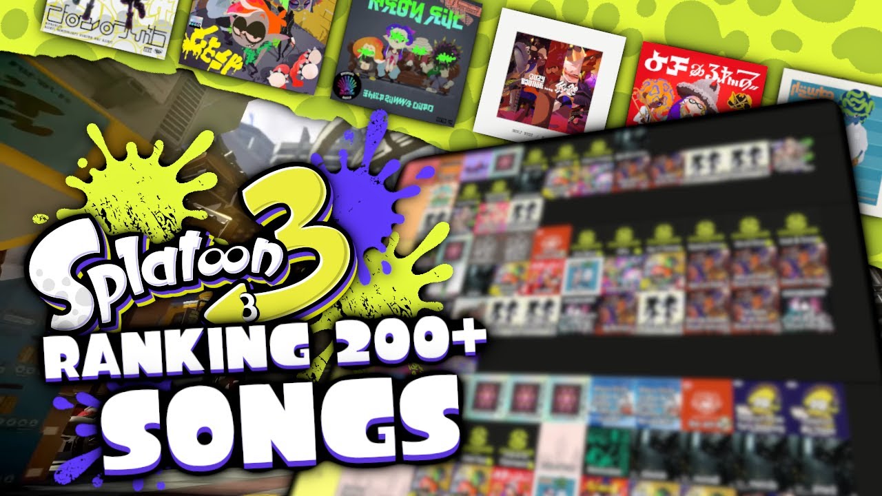 I Ranked EVERY SONG In Splatoon 3...