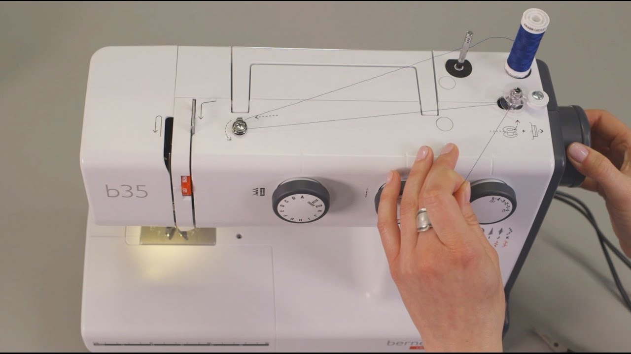 b35 + b33 Tutorial &ndash; Bobbing winding and threading (1/7)