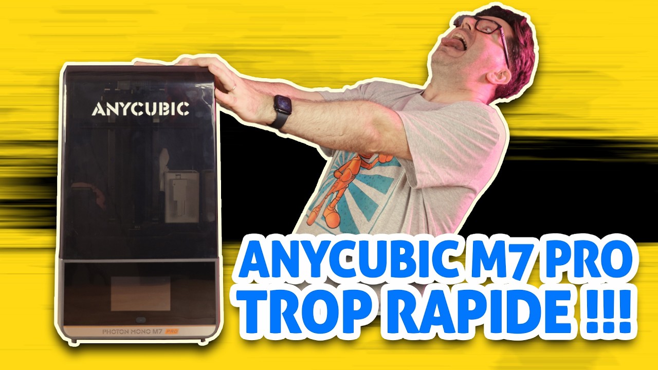 Anycubic M7 Pro : l'impression 3D résine à fond la caisse !