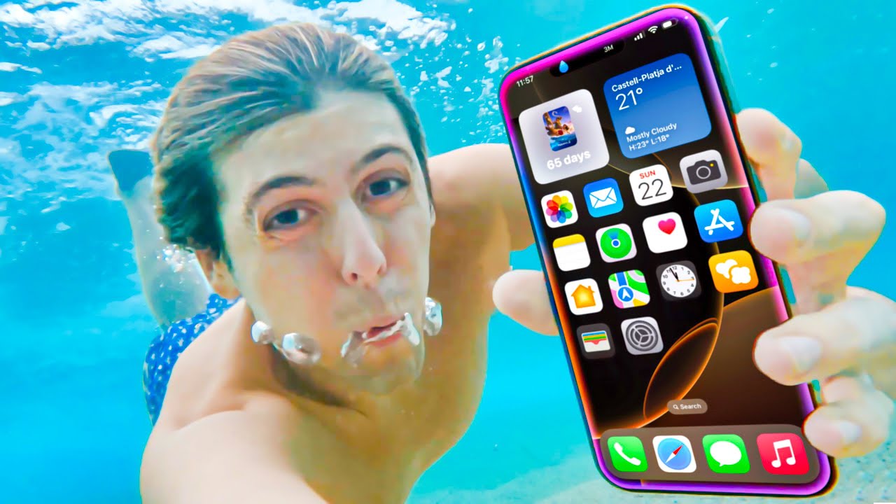Тестирование iPhone 16 Pro на водонепроницаемость: выживет ли он под водой?