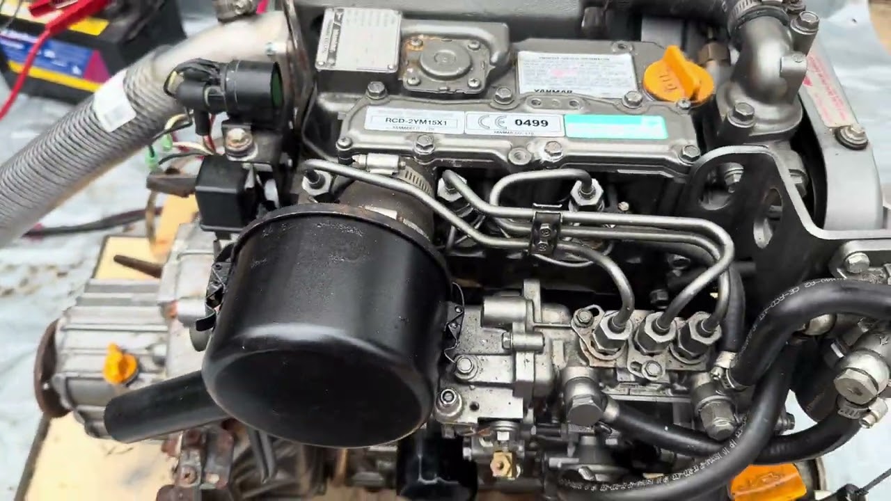 Yanmar 3YM20 Marine Diesel 3 Cylinder engine - For Sale!