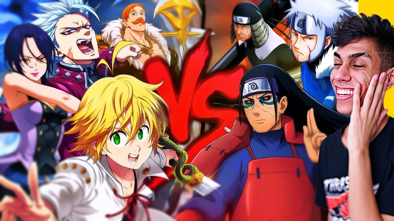 ASSISTINDO AO RAP DOS HOKAGES VS PECADOS | Combate de Rimas !! ‹ Ine Games ›