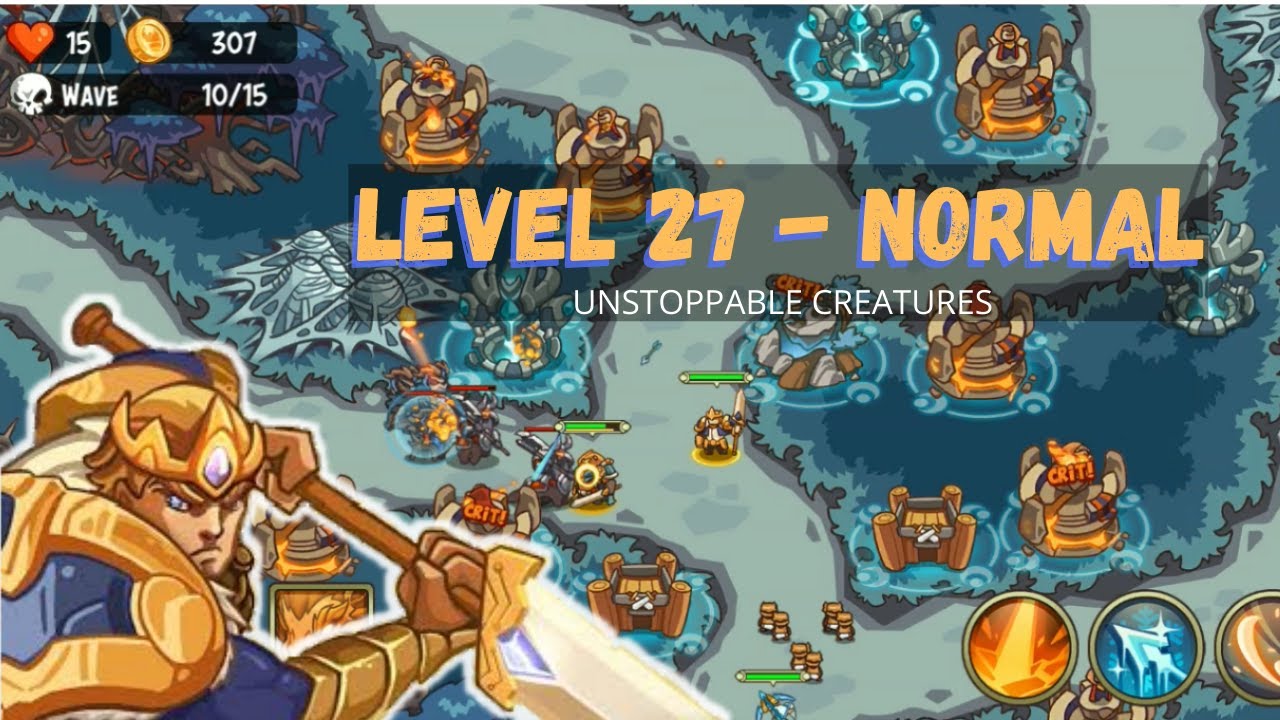 Empire Warrior TD: Level 27 - NORMAL / NEW MAP VERSION