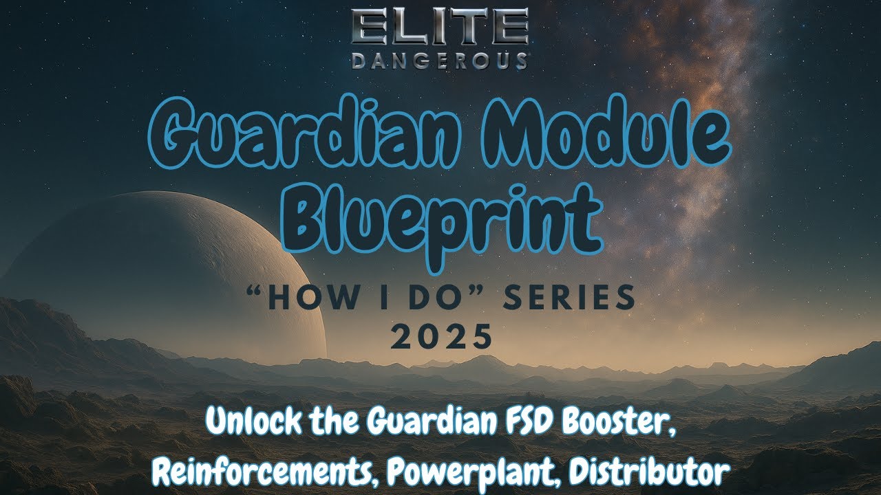 Elite Dangerous Guardian Module Tutorial For New Players 2025