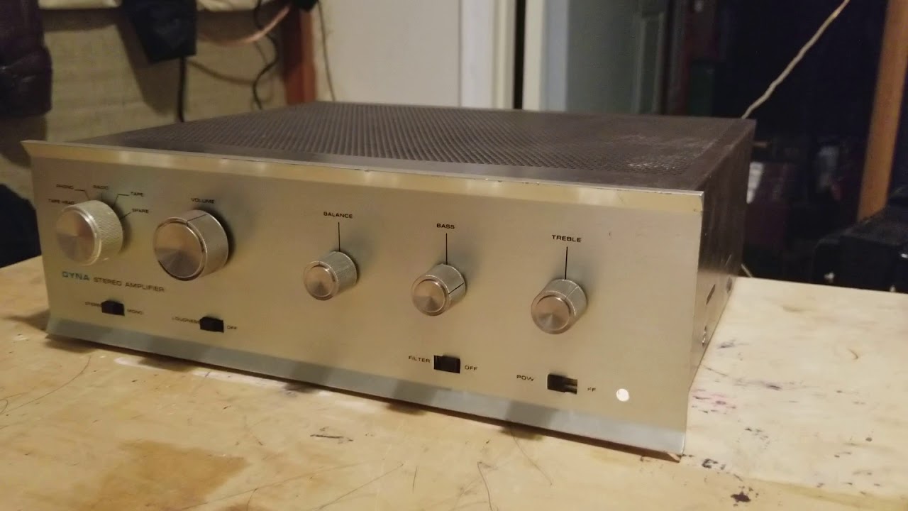 Dynaco SCA-35 and Thorens td-180 demonstration