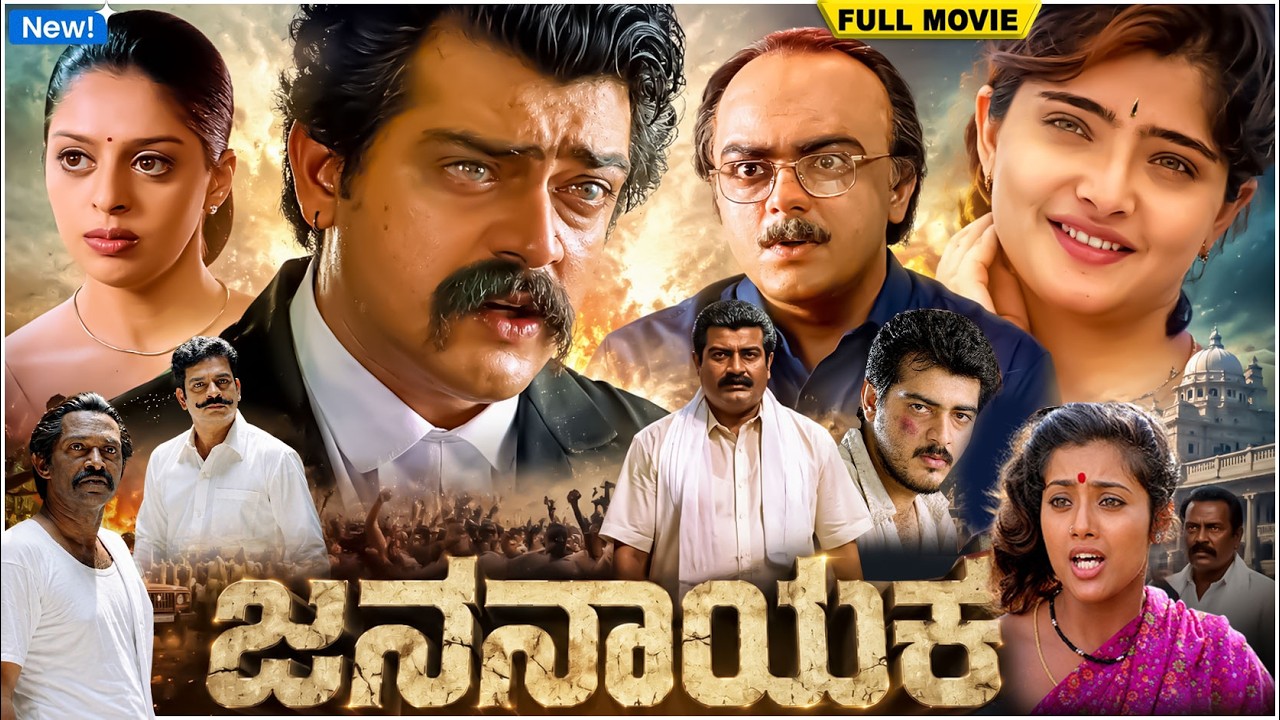 Jananayaka (ಜನನಾಯಕ) - Kannada Political/Action Full HD Movie 4k | Ajith Kumar, Meena, Vasundhara Das