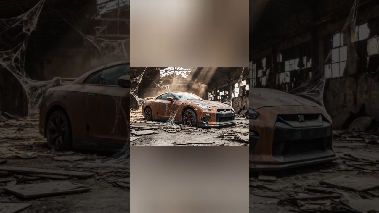 Destroyed Nissan GT-R Full Rebuild | RustoLuxury#nissangtr#carrestoration#asmrrepair