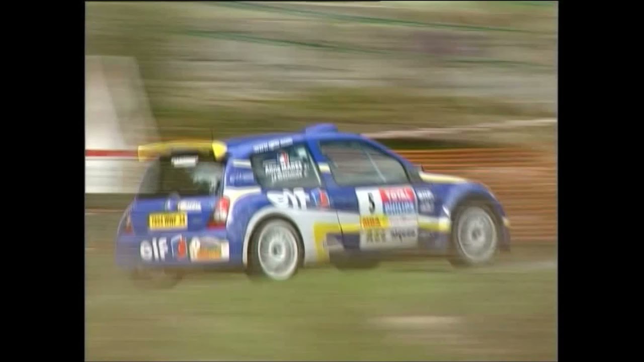 Rallye de Lyon Charbnnieres super1600 2003 pour MRC