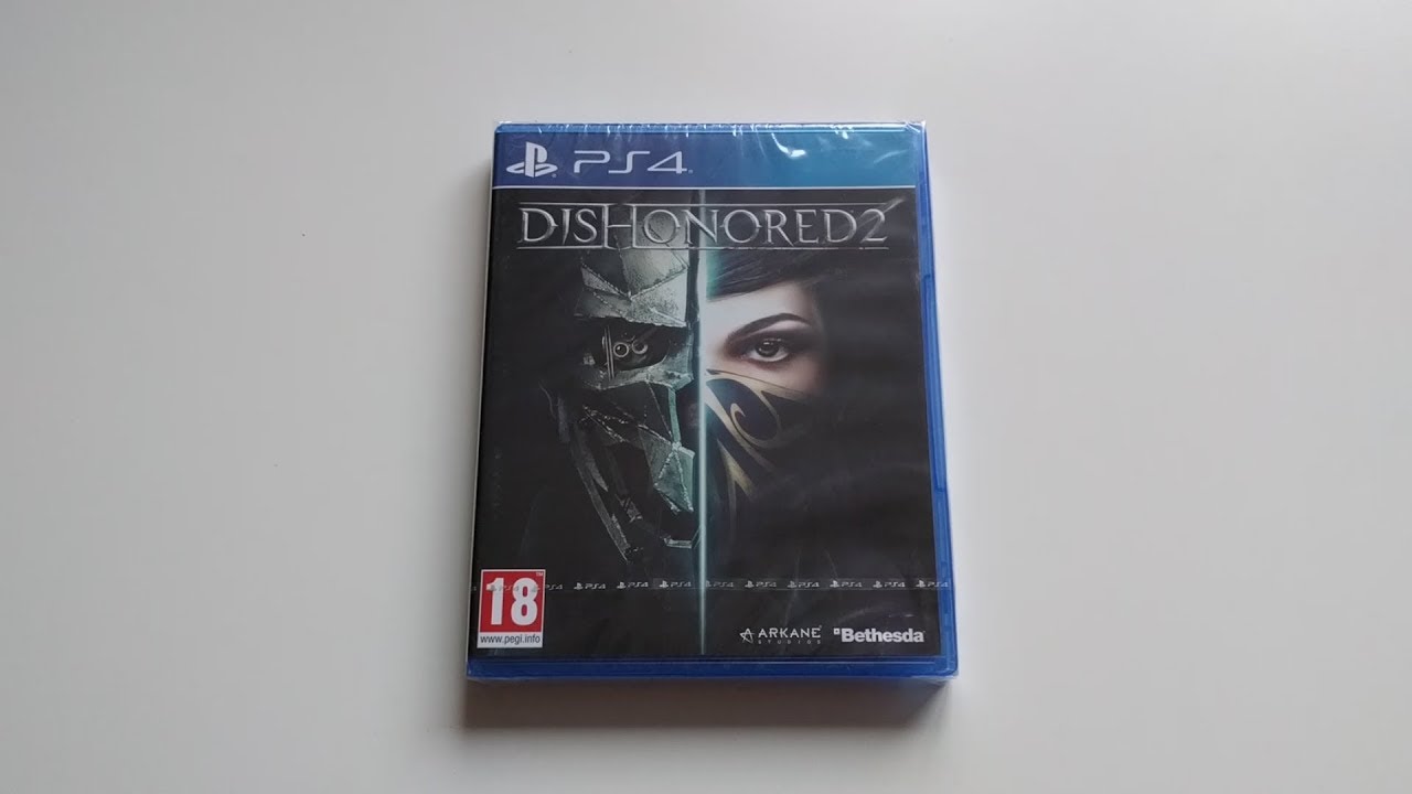 Dishonored 2 PS4 Unboxing