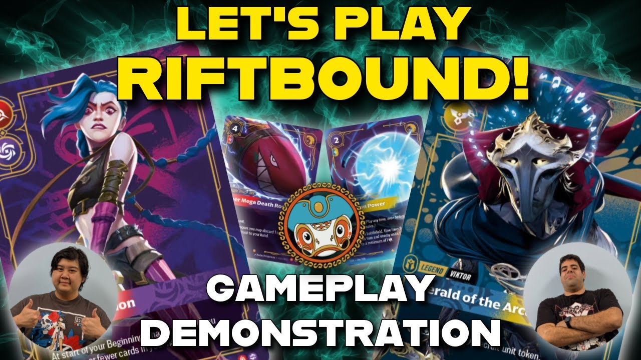 We tried Riftbound! - Full Demonstration Game and Walkthrough
