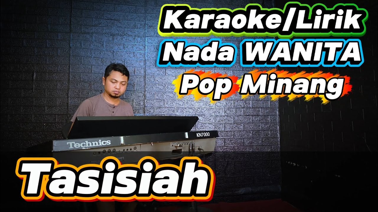 TASISIAH ( Zalmon/David Iztambul ) - Karaoke/Lirik Nada WANITA