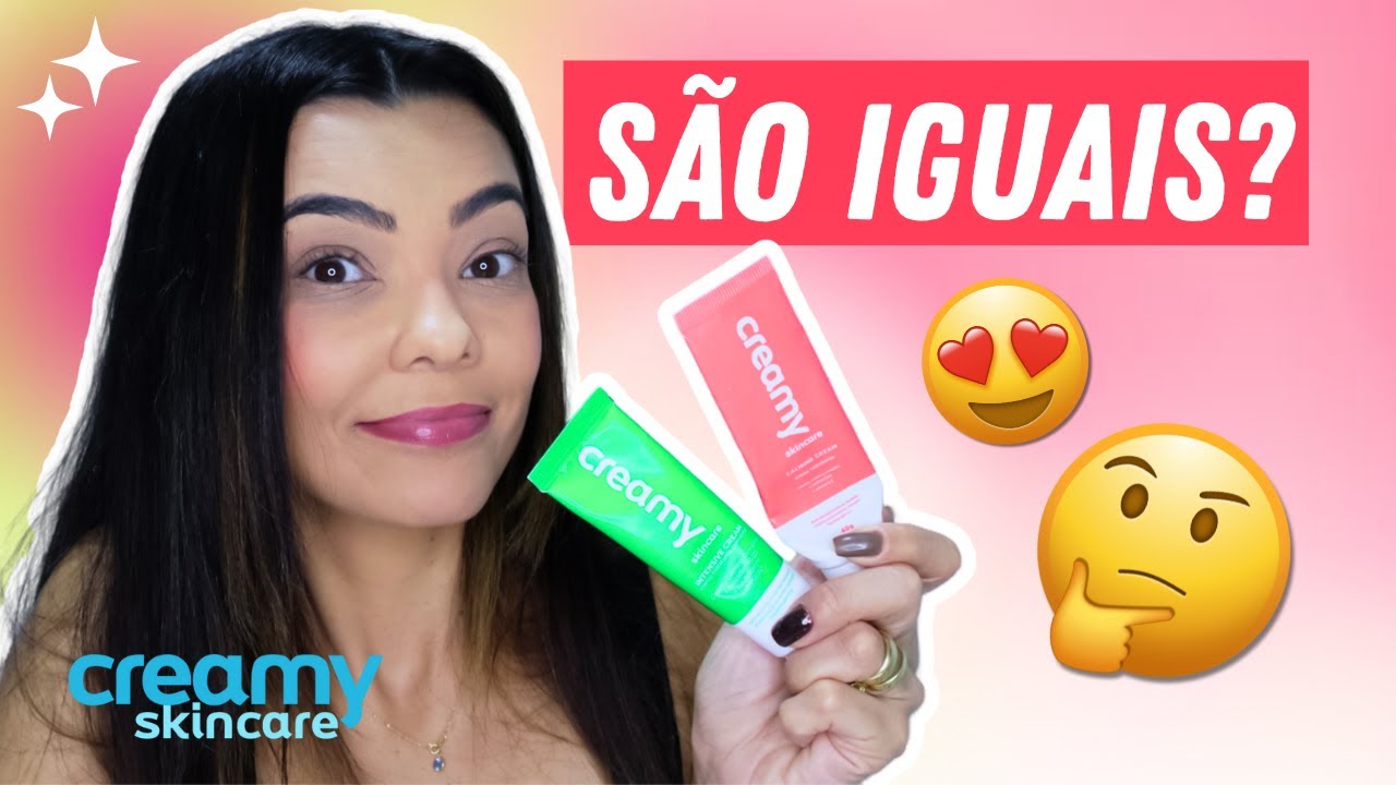 HIDRATANTE CALM CREAM x INTENSIVE CREAM CREAMY - QUAL É MELHOR?