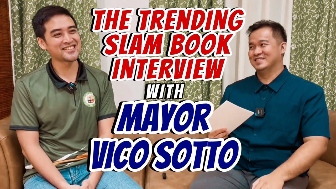 Q&A W/ MAYOR VICO SOTTO | SLAM BOOK INTERVIEW