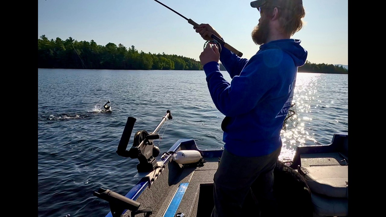 20 inch Moosehead Brook Trout on a FLY ROD!
