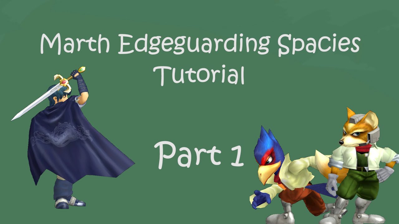 How to Edgeguard vs Fox and Falco as Marth - Super Smash Bros. Melee