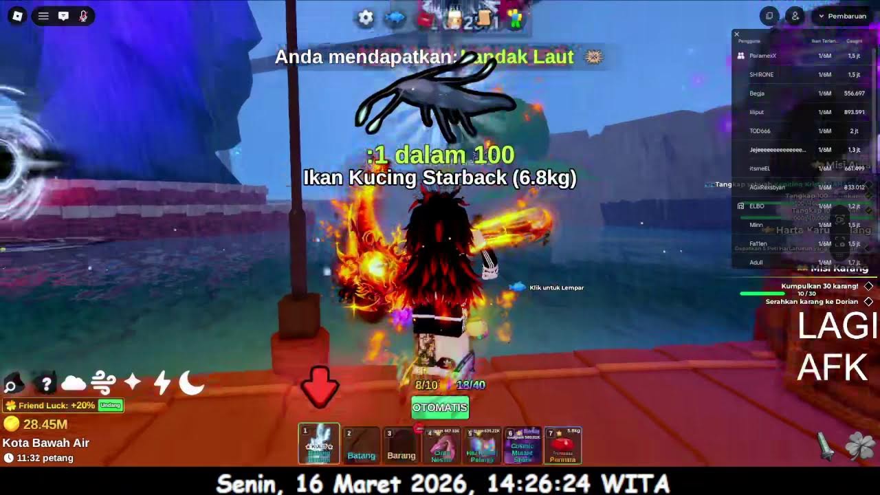 AFK Mancing berburu SECRET ROBLOX #140