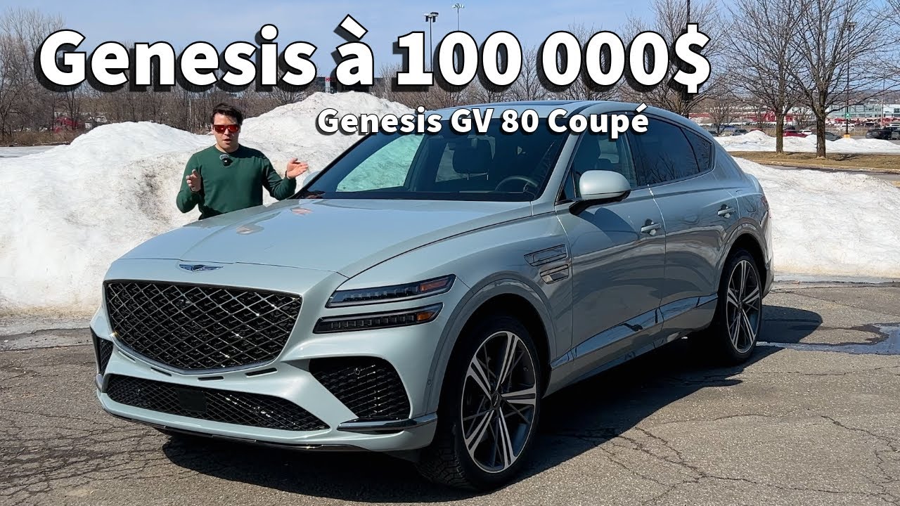 Le Genesis GV80 Coupé 2025 vaut-il les 100 000$ demandés?