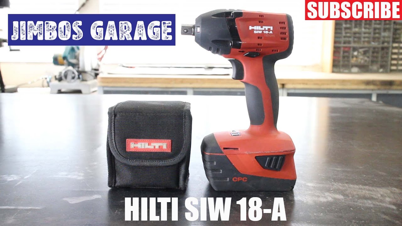 HILTI Impact Wrench SIW 18A - Jimbos Garage