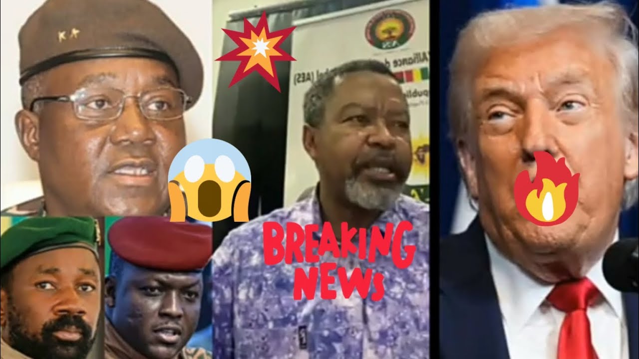 TRUMP TEND LA MAIN À L’AES ! NYAMSI DÉVOILE LES COULISSES D’UN TOURNANT HISTORIQUE