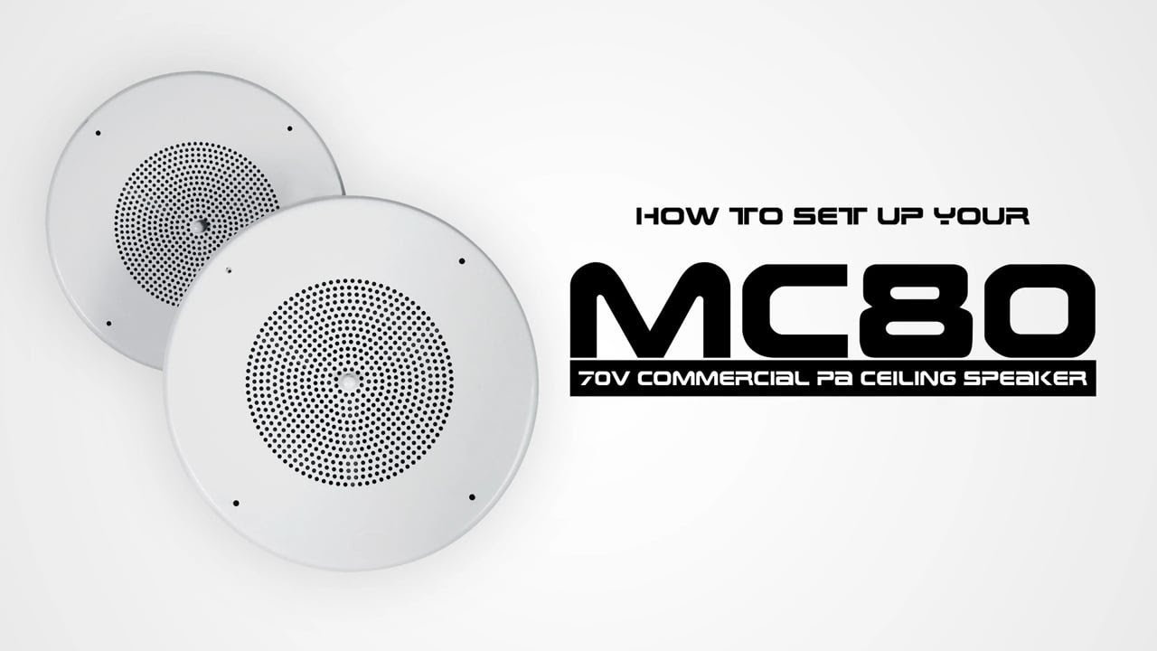 How to set up your Rockville MC80 Metal 8