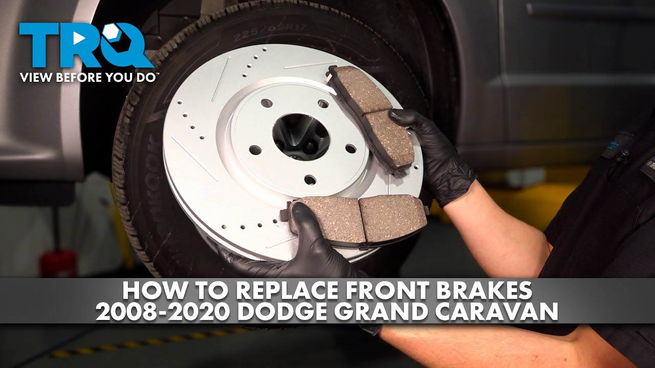 How to Replace Front Brakes 2008-2020 Dodge Grand Caravan
