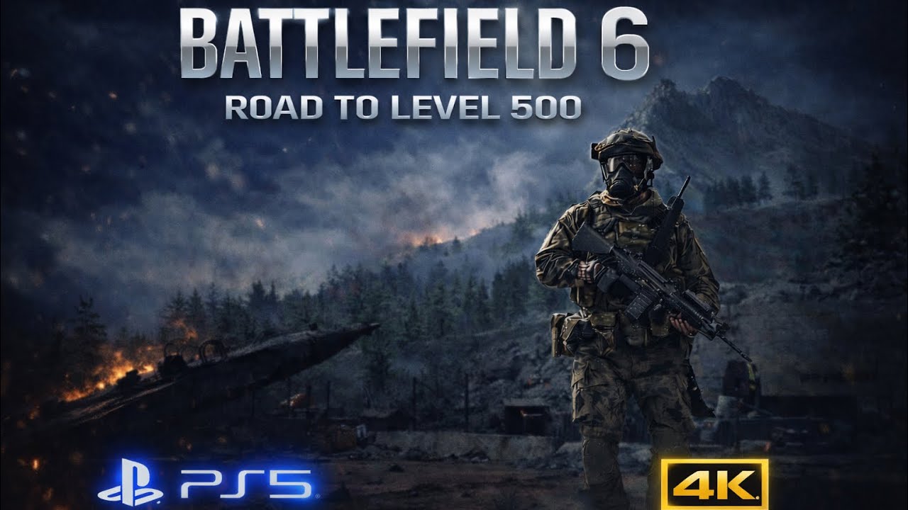 INSANE Battlefield 6 Gameplay PS5 🔥 Road to Level 500 4K