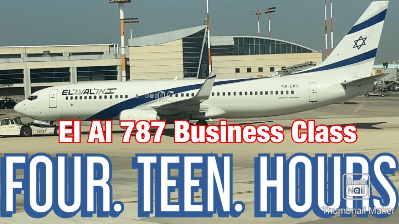 El Al 787 Business Class Review | 14 HOURS On A Plane! | Tel Aviv To Miami!