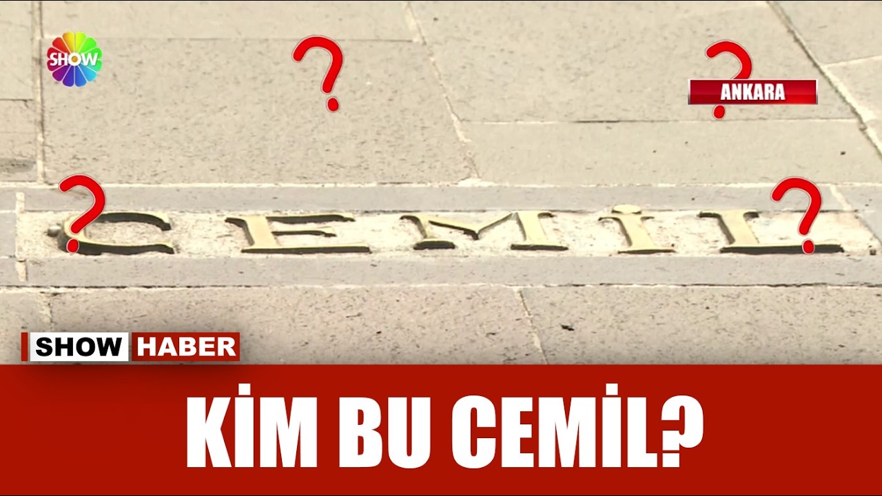 Ankara'da ''Cemil'' bilmecesi!