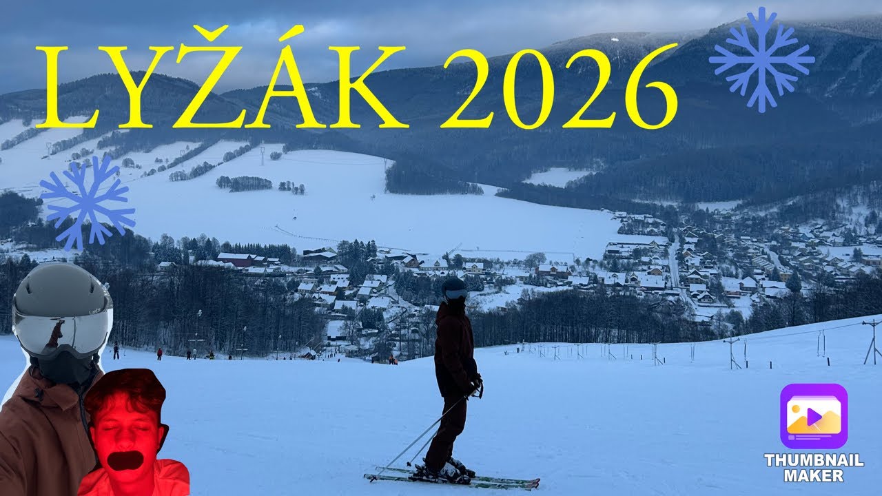 LYŽÁK, rampouch v posteli, mlíko všude a PÁDY JAKO PROFÍCI
