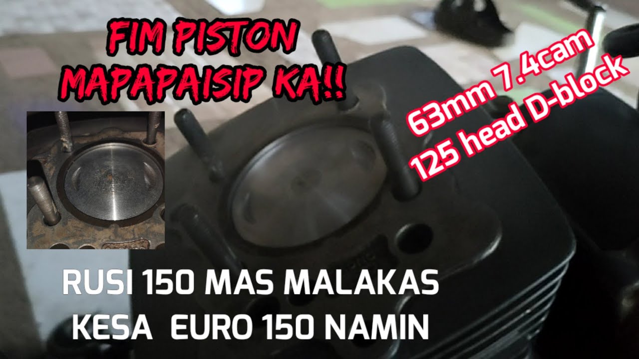 RUSI 150, 63 PISTON,7.4CAM