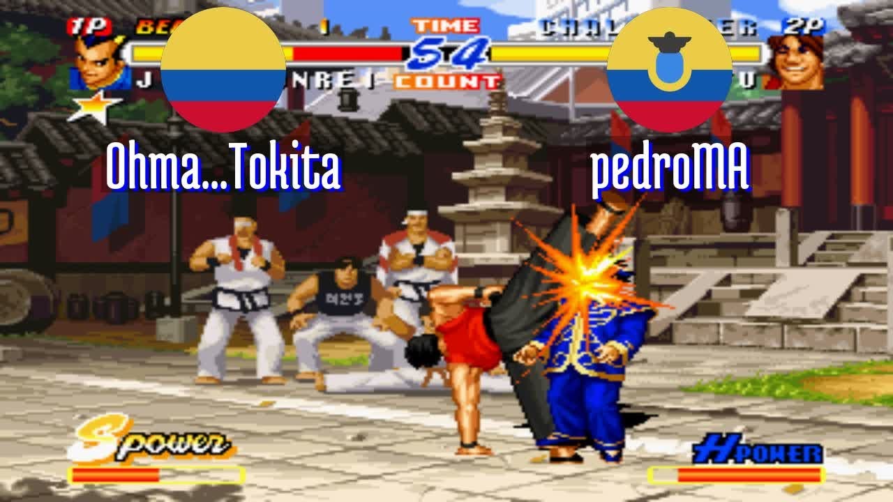 FT5 @rbff2h: Ohma...Tokita (CO) vs pedroMA (EC) [Real Bout Fatal Fury 2 rbff2 Fightcade] Feb 24