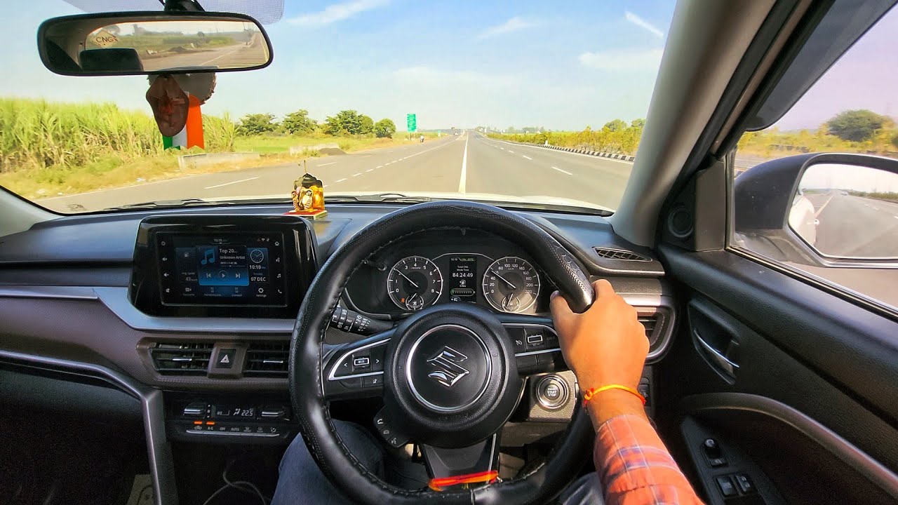 Scenic Highway Drive | Brezza ZXi POV #brezza #asmrdriving