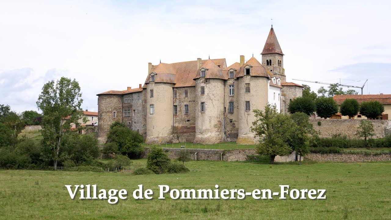 Village de POMMIERS / Forez Loire - 4K