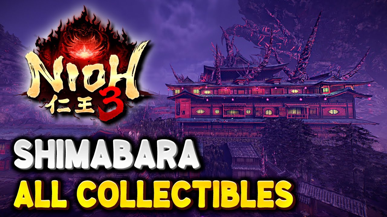 Nioh 3 SHIMABARA All Collectible Locations (All Kodamas, Scampusses, Valuables...)