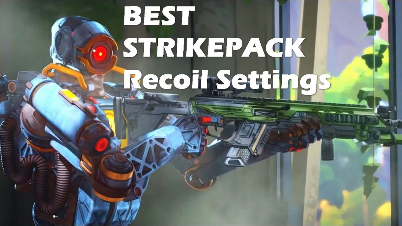 How to set Strikepack Recoil Settings for Apex Legends (S7)