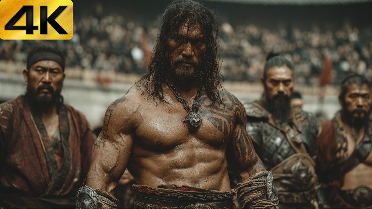 【4K】Classic Action Movie: Cocky Arena Bully Humiliates Him,But Gets One‑Punche and Crushed Instantly