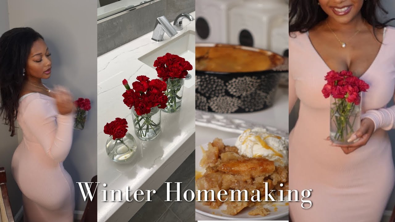 Winter Homemaking Vlog | Decorating, Baking, Holiday Party & Event Planning ❄️ Soft Life Vlog
