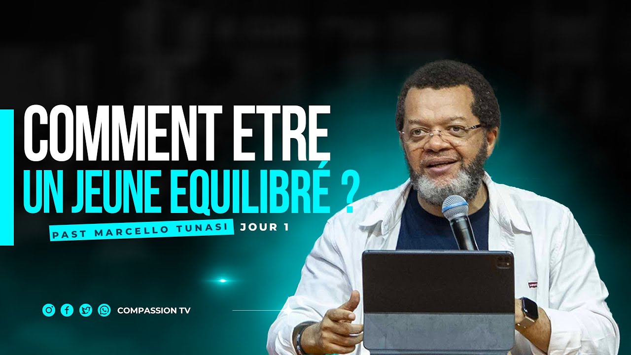 Comment Être Un Jeune Équilibré? (J1) Past Marcello Tunasi • Mercredi 20 Décembre 2023