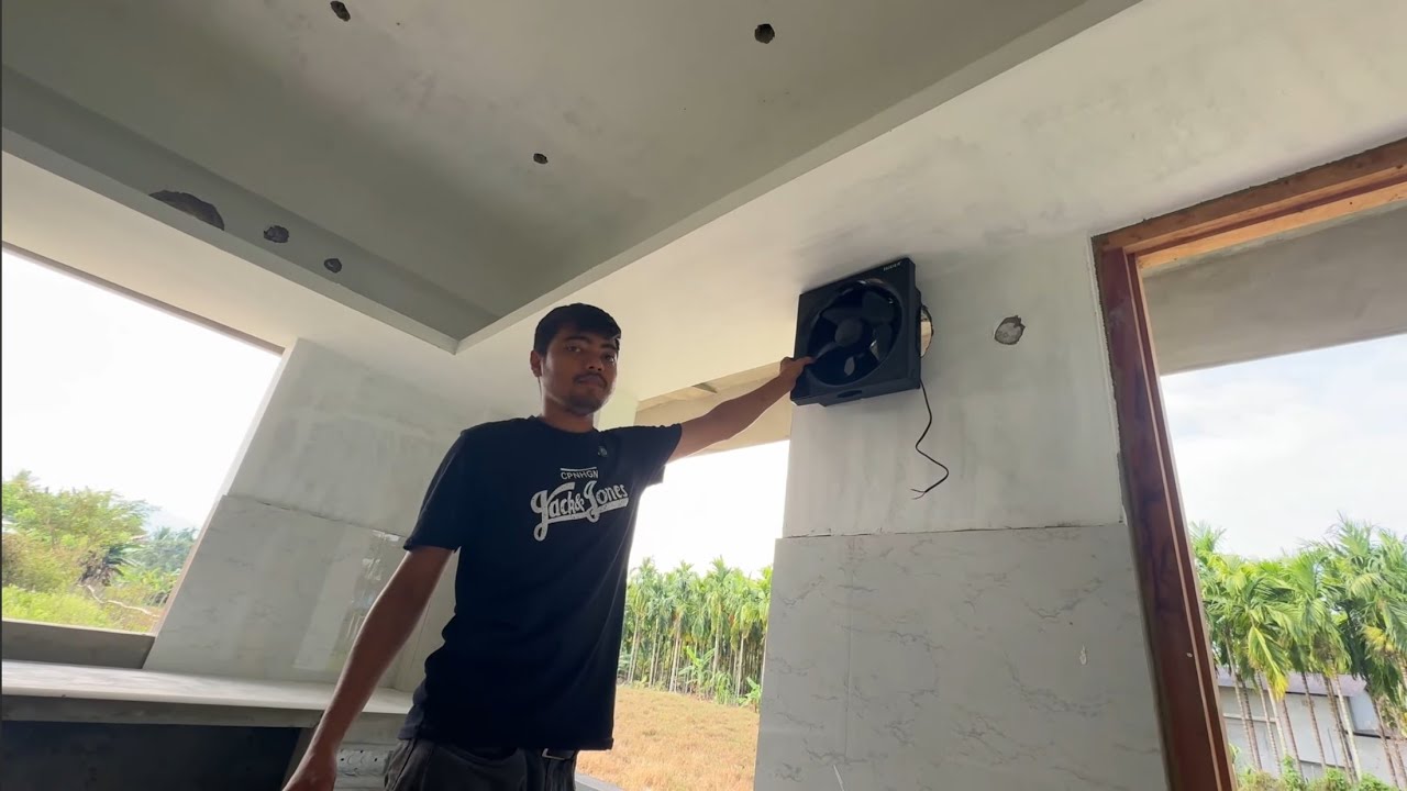 New Exhaust Fan for Kitchen (Bangla Vlog) 🏡