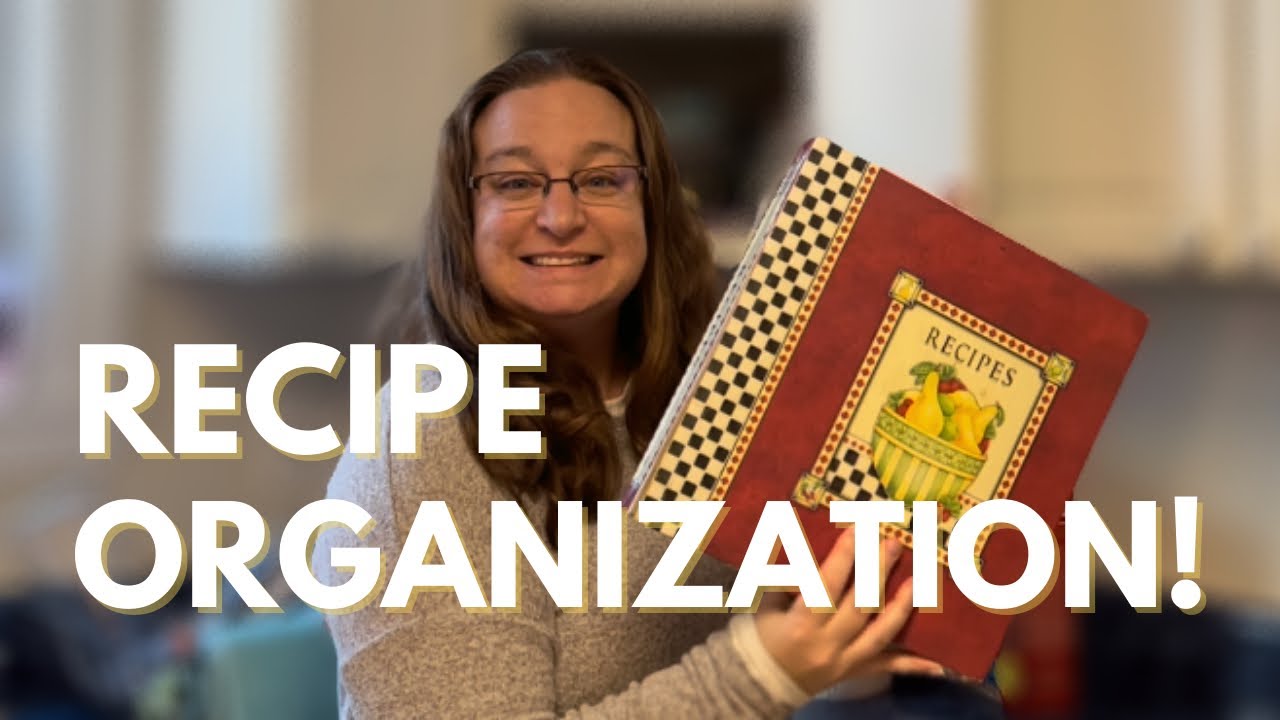 RECIPE CLUTTER + My DIY Recipe Binder and Cookbook Organization